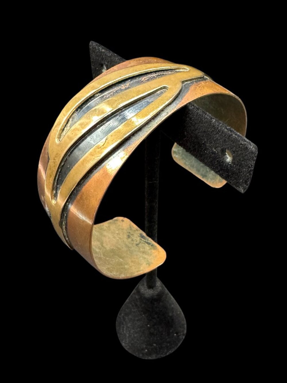 Vintage Copper and Brass Cuff Bracelet
